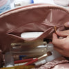Cosmetic lipstick storage bag