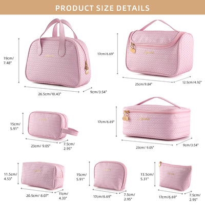 Cosmetic bag Pink 1-7