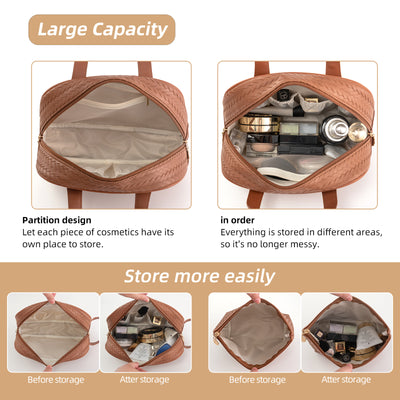 Cosmetic bag Brown 356