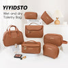 Cosmetic bag Brown 1-7