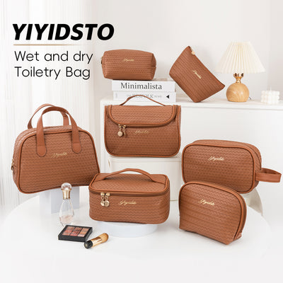 Cosmetic bag Brown 1-7