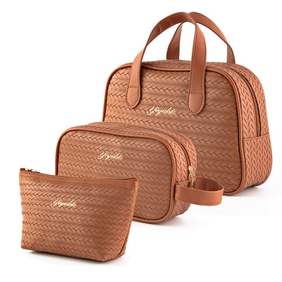 Cosmetic bag Brown 356
